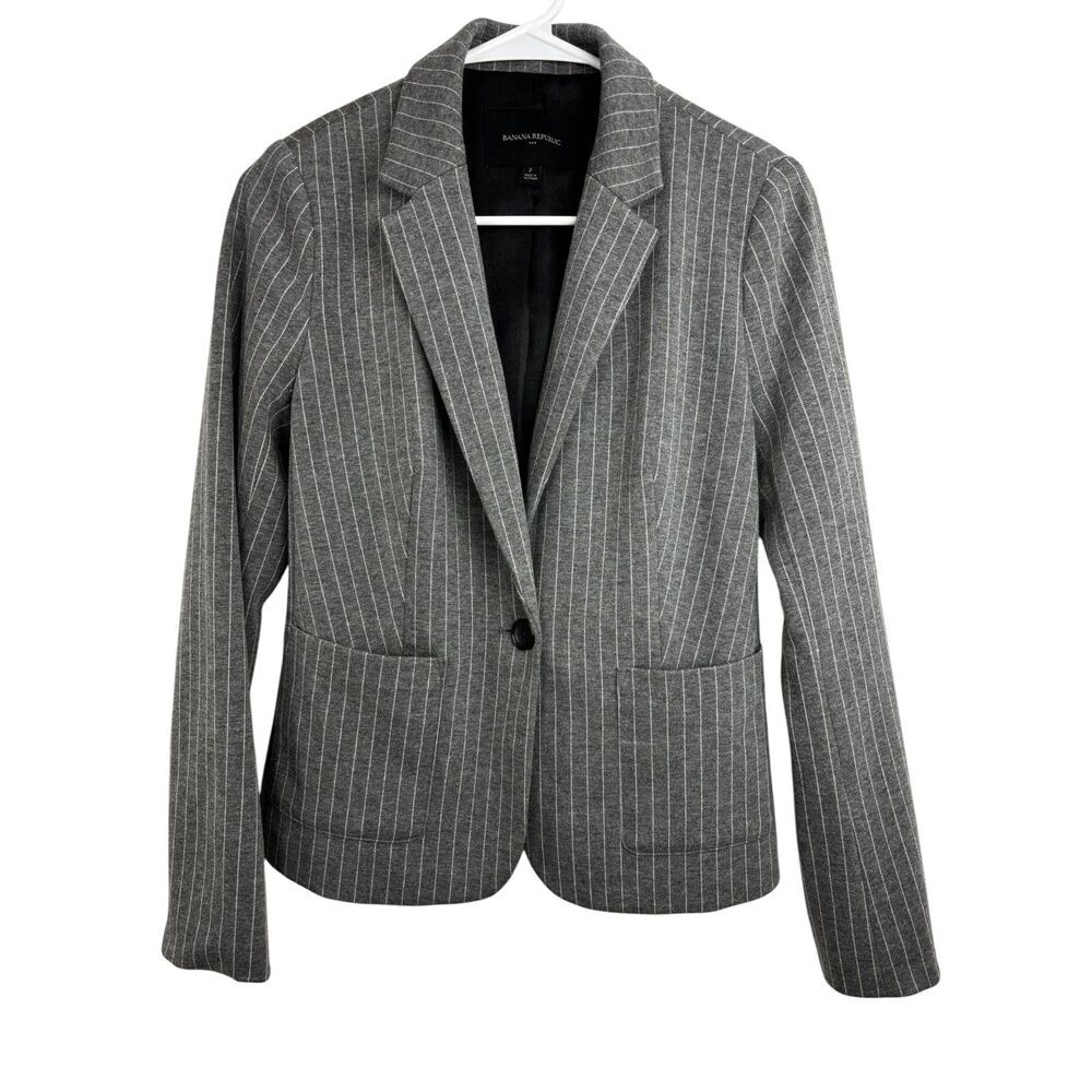Banana Republic Gray Jacket Women's Size 2 - Gently Used - Picture 3 of 10